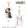 Attack on Titan [Especially Illustrated] Eren Walking & Watercolor Style Ver. Double Sided Big Acrylic Key Ring (Anime Toy)
