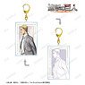 Attack on Titan [Especially Illustrated] Erwin Walking & Watercolor Style Ver. Double Sided Big Acrylic Key Ring (Anime Toy)