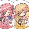 Trading Can Badge The 100 Girlfriends Who Really, Really, Really, Really, Really Love You Gyugyutto Good Night Ver. (Set of 7) (Anime Toy)