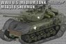 WWII U.S. Medium Tank M4A3E8 Sherman `Easy Eight` Cement Armor w/T66 Tracks (Plastic model)
