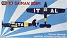 Saiman 202M Italian aviation Attache in Finland (Plastic model)