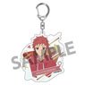 Mr. Villain`s Day Off Acrylic Key Ring Akatsuki Red (Anime Toy)