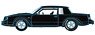 1987 Buick Grand National Custom Black (Diecast Car)