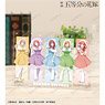 The Quintessential Quintuplets [Especially Illustrated] Assembly Animal Mokomoko Kigurumi Ver. A5 Acrylic Panel (Anime Toy)
