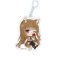 Spice and Wolf Merchant Meets the Wise Wolf Petanko Acrylic Key Ring Holo (2) (Anime Toy)