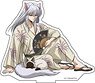 Yu Yu Hakusho [Especially Illustrated] Big Acrylic Stand [Cat & Good Night Ver.] (5) Youko Kurama (Anime Toy)