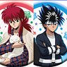 Yu Yu Hakusho [Especially Illustrated] Can Badge Collection [Cat & Good Night Ver.] (Set of 6) (Anime Toy)