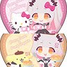 Heart Type Can Badge [Suou Patra x Sanrio Characters] 01 (Collabo Illust) (Set of 5) (Anime Toy)