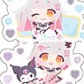 Acrylic Key Ring [Suou Patra x Sanrio Characters] 01 (Collabo Illust) (Set of 5) (Anime Toy)