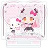 Acrylic Stand Plate [Suou Patra x Sanrio Characters] 01 Hello Kitty Collabo (Collabo Illust) (Anime Toy)