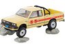 TLV-N321a Nissan Truck 4X4 King Cab (Yellow) (North American) (Diecast Car)