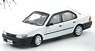Toyota Corolla AE100 1996 White / Black Bumper (LHD) (Diecast Car)