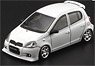 Toyota Yaris / Echo / Vitz 1998 5 Door White (RHD) (Diecast Car)