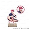 Gridman Universe [Especially Illustrated] Acrylic Stand & Can Badge Set [Flick] (Anime Toy)