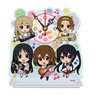 K-on! Puchichoko Mini Acrylic Table Clock [C] (Anime Toy)