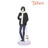 Natsume`s Book of Friends [Especially Illustrated] Seiji Matoba & Nyanko-sensei Winter Clothes Ver. Extra Large Acrylic Stand (Anime Toy)