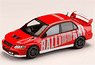 Mitsubishi Lancer Evolution 7 GSR RALLIART Parma Red (Diecast Car)