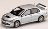Mitsubishi Lancer Evolution 9 GSR Cool Silver Metallic w/Engine Display Model (Diecast Car)