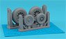 F-104F/G wheels w/Weighted tyres (Plastic model)
