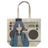 Animation [Bocchi the Rock!] [Especially Illustrated] Ryo Yamada Full Graphic Large Tote Street Fashion Natural (Anime Toy)