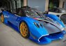 Pagani Huayra R Matt Black And Blue France (without Case) (Diecast Car)