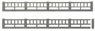 Railing A (Railing 8 pieces,Main pillar 2 pieces) (N Scale Layout Accessory Series) (Model Train)