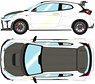 Toyota GRMN Yaris Circuit Package 2022 プラチナホワイトパールマイカ (ミニカー)