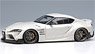 HKS GR Supra Wide body 2019 Pearl White (Diecast Car)