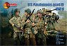 U.S. Paratroopers (Part II) WWII (40 Figures / 8 Poses) (Plastic model)