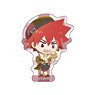 Yowamushi Pedal Limit Break Die-cut Sticker Plaid Style Mini Chara Ver. Shokichi Naruko (Anime Toy)