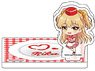 Acrylic Coaster Stand [The Idolm@ster Cinderella Girls] 03 Rika Jougasaki Crepe Shop Ver. (Mini Chara Illust) (Anime Toy)