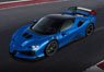 Ferrari SF90 XX Stradale Blue France - With Black Roof (with Case) (Diecast Car)