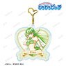 Pichi Pichi Pitch Pink Hanamori [Especially Illustrated] Rina Toin Hane wo Matotta Mermaid Ver. Big Acrylic Key Ring (Anime Toy)