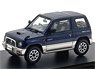 MITSUBISHI PAJERO MINI VR-II (1994) Mariana Blue/ Symphonic Silver (Diecast Car)
