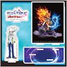 Duel Masters WIN Mini Acrylic Diorama (6) Issa Mogamigawa & Torinodomino, Geima Mountain Falcon (Anime Toy)