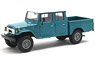 Toyota HJ45 Land Cruiser Crew Cab Green (Diecast Car)