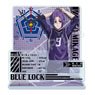Blue Lock Mini Acrylic Table Clock [Reo Mikage] (Anime Toy)