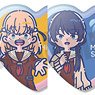 Love Live! Hasu no Sora Jogakuin School Idol Club Retro Pop Heart Type Aurora Can Badge (Set of 6) (Anime Toy)