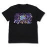 夜のクラゲは泳げない まひるの壁画 フルカラーTシャツ BLACK M (キャラクターグッズ)