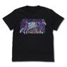 Jellyfish Can`t Swim in the Night Mahiru Wall Art Full Color T-Shirt Black XL (Anime Toy)