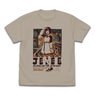 夜のクラゲは泳げない 光月まひる Tシャツ LIGHT BEIGE M (キャラクターグッズ)