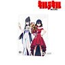 Kill la Kill [Especially Illustrated] Ryuko Matoi & Satsuki Kiryuin 10th Anniversary Dress Up Ver. A6 Acrylic Panel (Anime Toy)