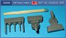 Type 41 15.2cm turret & Blast Bags Set for IJN Fuso (Set of 14) (for Fujimi) (Plastic model)