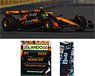 McLaren Formula 1 Team MCL38 No.4 Winner Miami GP 2024 Lando Norris w/Pit board Position board (Diecast Car)