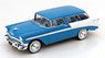 Chevrolet Bel Air Nomad Custom 1957 Turquoise / White (Diecast Car)