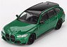 BMW M3 コンペティション ツーリング アイルオブマングリーンメタリック (左ハンドル) [ブリスターパッケージ] (ミニカー)