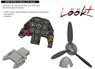 Bf109G-4 LooKplus (for Eduard) (Plastic model)