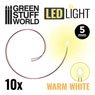 5mm LEDライト 電球色 (ウォームホワイト) (電飾)