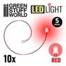 5mm LED Light Red (Material)