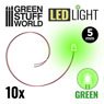 5mm LED Light Green (Material)